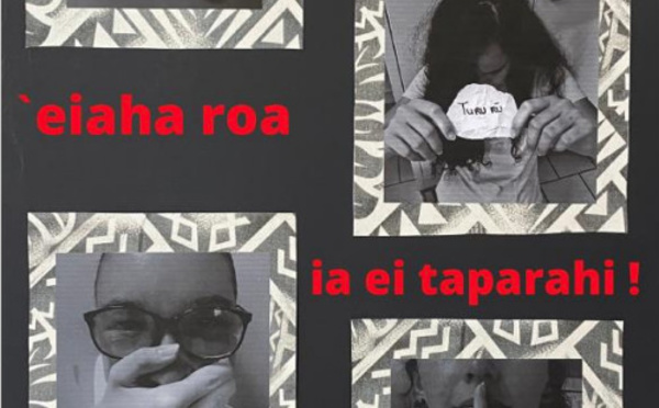 Les élèves affichent la violence faite aux femmes