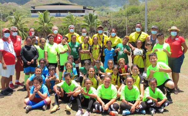 ​Les jeunes Marquisiens retrouvent le foot