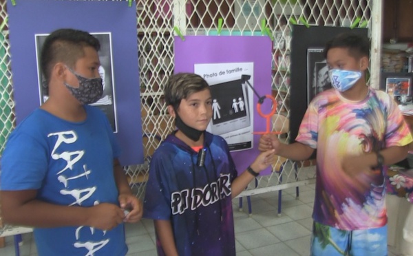 Des élèves de Raiatea disent stop aux violences faites aux femmes
