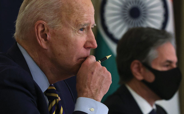 Biden lance son offensive anti-Chine lors d'un sommet avec ses alliés du Pacifique