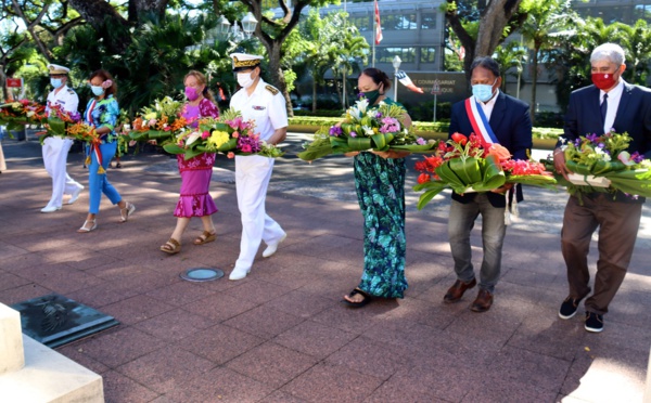 A la mémoire des victimes de la guerre d'Algérie