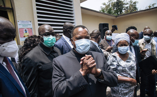 Congo: décès de l'opposant Kolélas, la réélection de Sassou Nguesso attendue