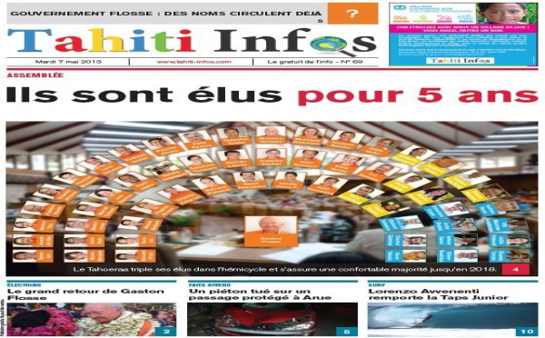 TAHITI INFOS N°69 du 7 mai 2013