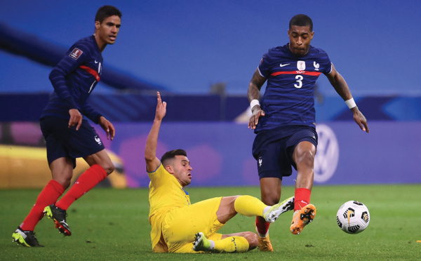 Qualif. Mondial-2022: Les Bleus trébuchent contre l'Ukraine