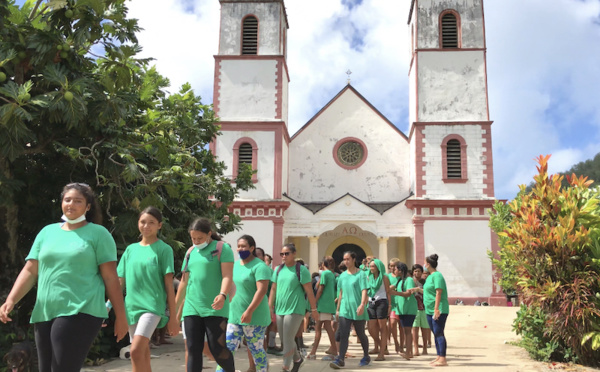 ​Marathon du coeur aux Gambier