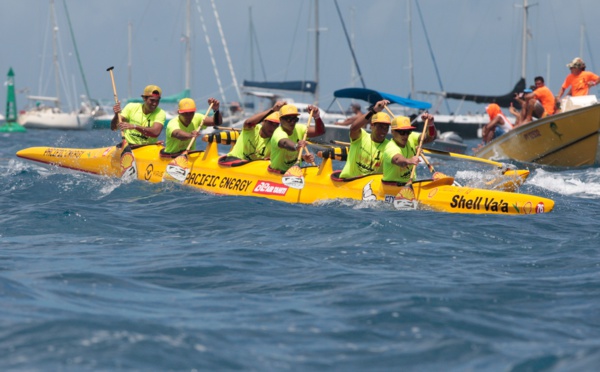 Shell Va'a signe une nouvelle victoire au marathon Polynésie la 1ère