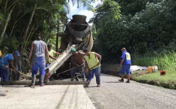 Bientôt une route āpī à Mangareva
