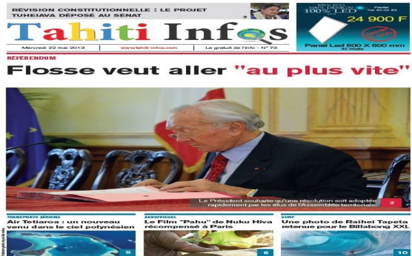 TAHITI INFOS N° 73 du 22 mai