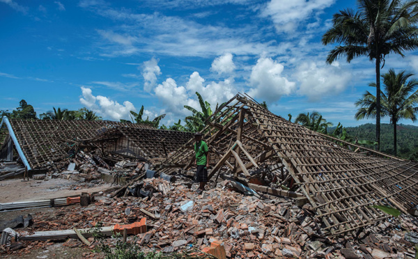 L'Indonésie de nouveau secouée par un séisme, sept victimes