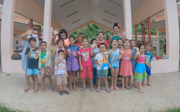 Vacances studieuses à l’école Puohine de Raiatea