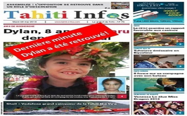 TAHITI INFOS N°75 du 28 Mai