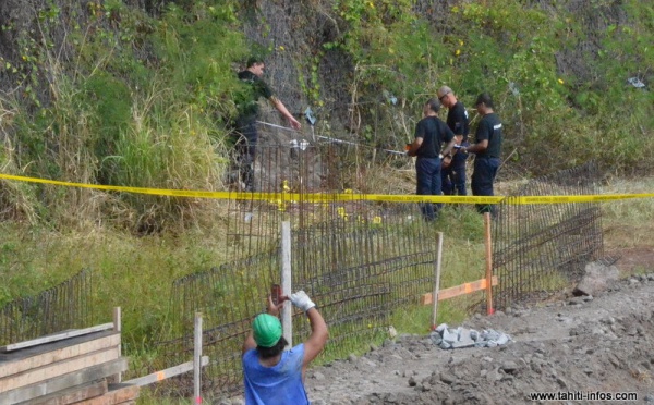 Faa'a : étrange découverte d'ossements humains sur un chantier