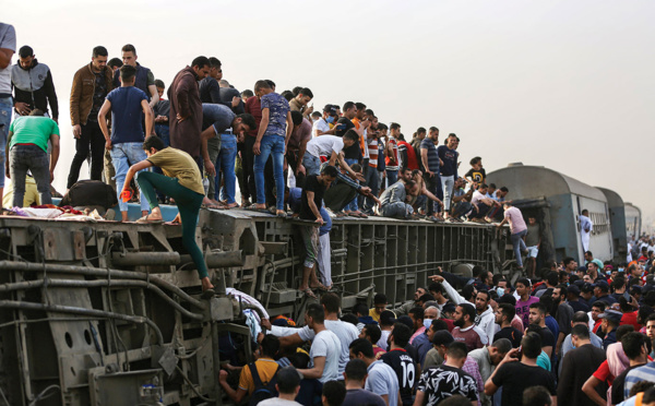 Egypte: 11 morts, près de 100 blessés dans un nouvel accident de train