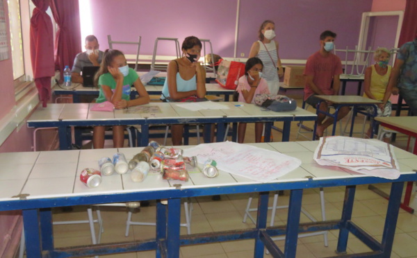 ​Le collège de Afareaitu brille par son audace