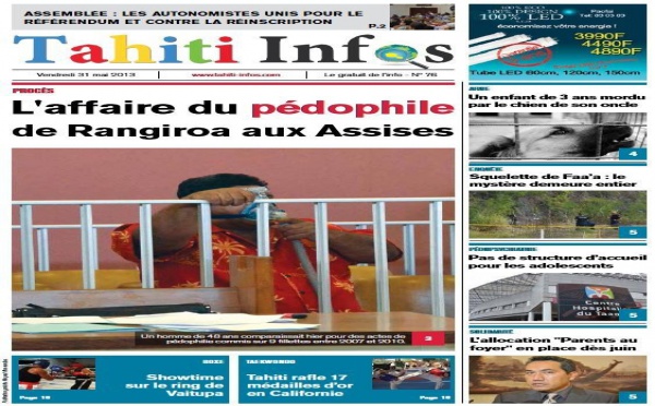 TAHITI INFOS N° 76 du 31 mai 2013