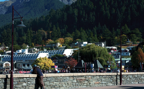 Pour une ville néo-zélandaise désertée par les touristes, la "bulle" est une aubaine