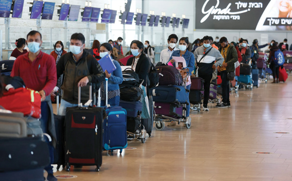 Les voyageurs venant d'Inde également soumis à un isolement obligatoire de 10 jours en France