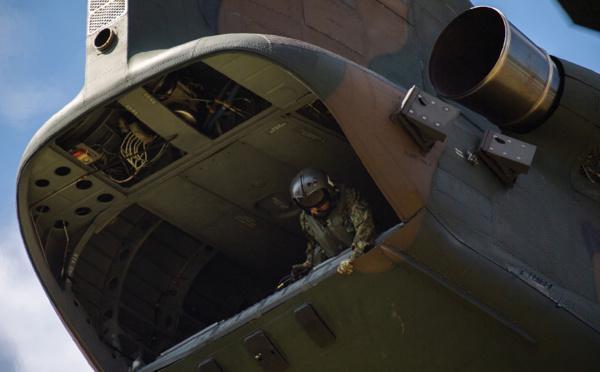 Manoeuvres militaires conjointes Japon, Etats-Unis et France en mai