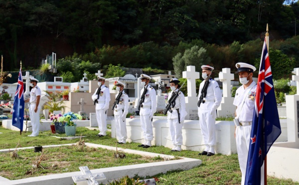 ​L'Anzac day commémoré à l'Uranie