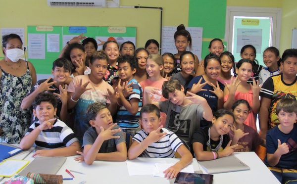 ​Nuku Hiva : l'école Patoa, boss des maths