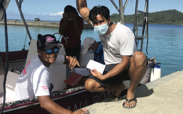 ​22 nouveaux capitaines sur le lagon de Bora Bora