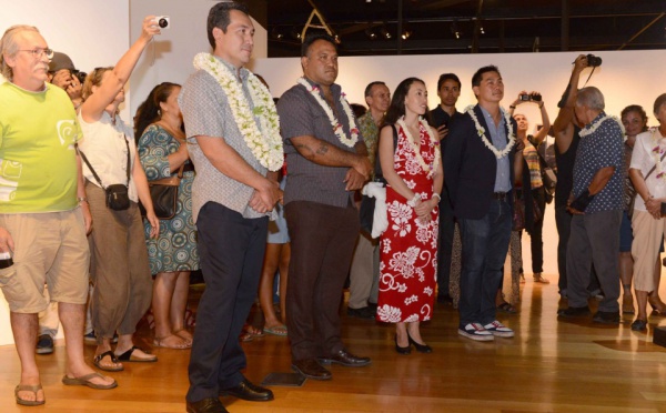 Vernissage de l’exposition du Centre des Métiers d’Art au musée de Tahiti et des îles