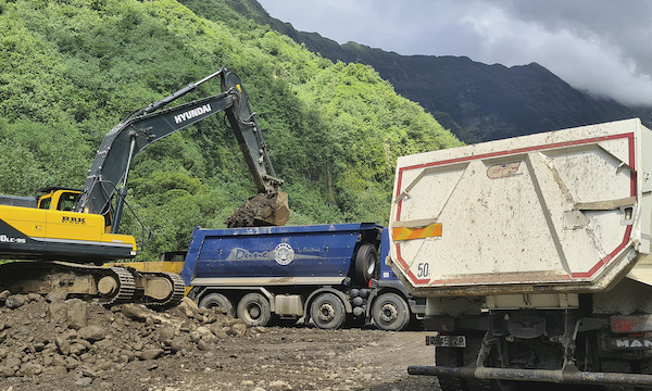 Extractions : Menace de blocage de vallée de Mapuaura