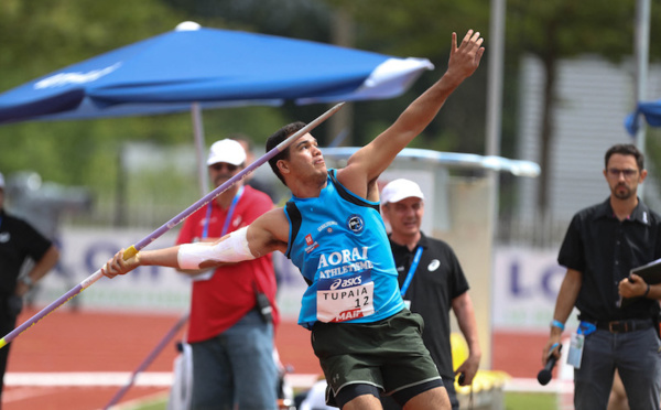 Teura Tupaia franchit la barre des 80 mètres au javelot