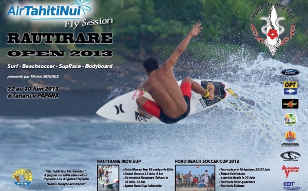 Surf- Rautirare Open, 3e édition. 