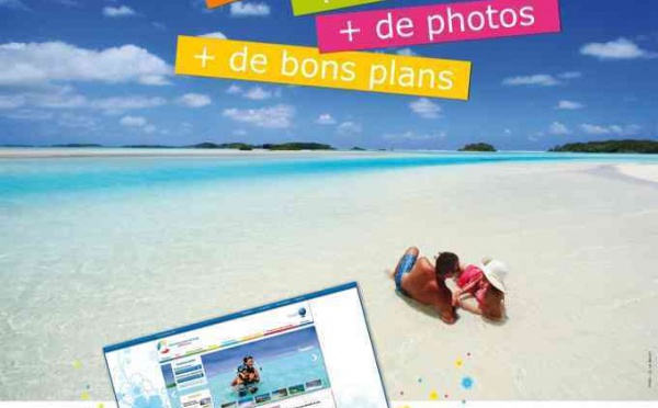 Un nouveau site internet pour vos Séjours Dans les Iles Air Tahiti,