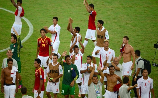 Les Tahitiens fiers de leurs "guerriers" malgré le 10-0 contre l'Espagne