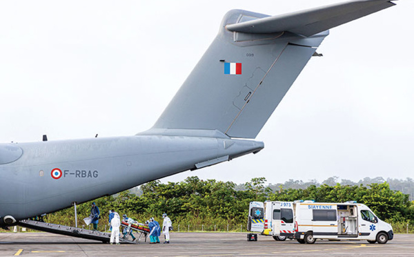 Sous tension hospitalière, la Guyane reprend les évacuations sanitaires