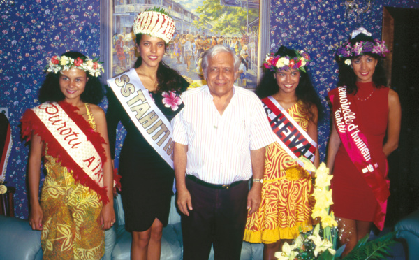 Hina Sarciaux, Miss Tahiti 1991