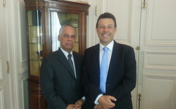 La Représentation Patronale du Pacifique Sud reçue par le ministre des outre-mer.