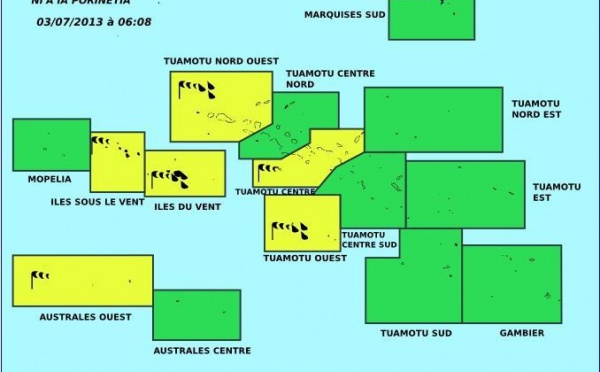 Des vents violents signalés sur une grande partie du Pays