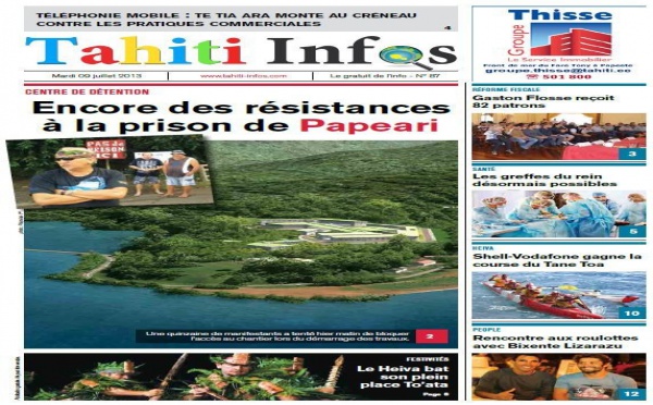TAHITI INFOS N° 87 du 9 juillet 2013