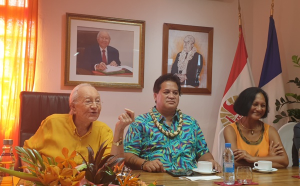 Flosse : "Le groupe Tahoera'a changera de nom à l'assemblée"