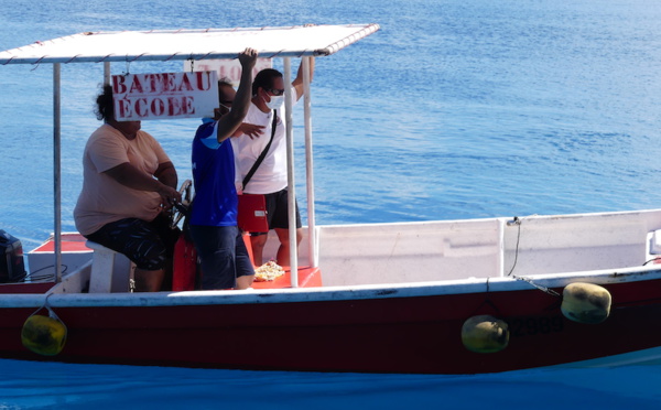​Session de permis côtier à Rangiroa