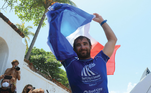 Surf: le Français Joan Duru champion du monde