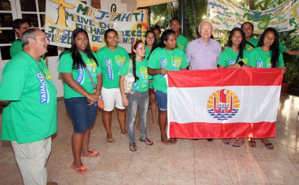 Le drapeau de la Polynésie française sera présent aux JMJ