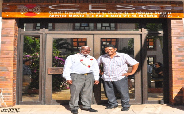 Le député européen Maurice PONGA en visite au CESC