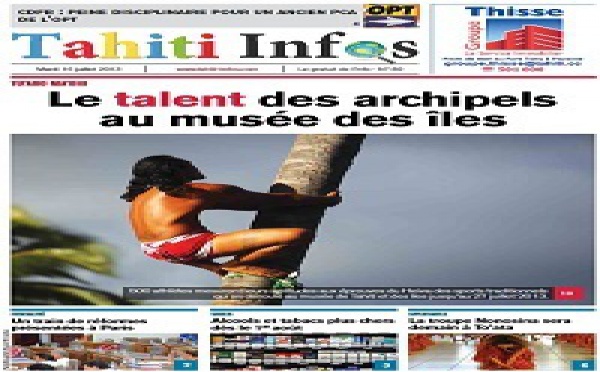 TAHITI INFOS N° 89 du 16 juillet 2013