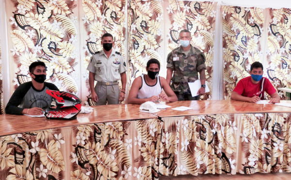 La Légion étrangère recrute à Moorea