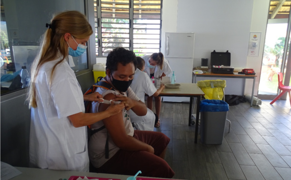 Près de 56 000 personnes sont complétement vaccinées au fenua