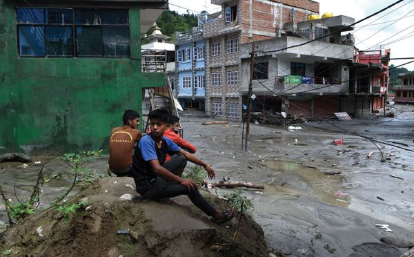 Au moins 13 morts dans des inondations au Bhoutan et au Népal