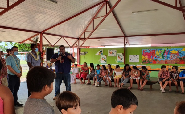 Ouverture du programme national « Création en cours » à Mataiea