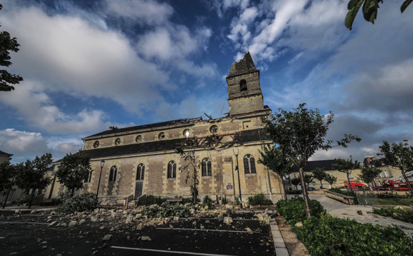 Orages: des "gros dégâts" et désormais 28 départements en vigilance orange