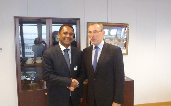 Tearii Alpha plaide à Bruxelles  pour la mise en place d’un « contrat de développement régional avec l’Union européenne »