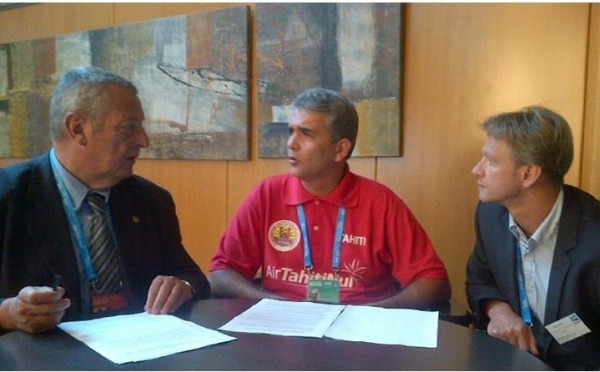 Natation : la fédération tahitienne renforce son partenariat avec la FFN