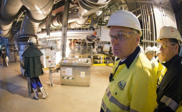 Nouvelle-Calédonie: l'usine du Nord, "symbole du rééquilibrage en marche"